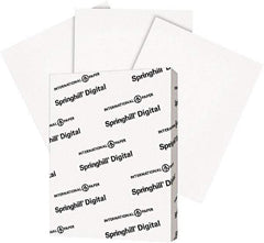 Springhill - 8-1/2" x 11" White Copy Paper - Use with High Speed Copiers, Laser Printers, Offset Duplicators - Benchmark Tooling