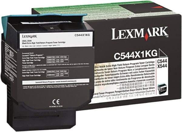 Lexmark - Black Toner Cartridge - Use with Lexmark C544dn, C544dtn, C544dw, C544n, X544dn, X544dtn, X544dw, X544n - Benchmark Tooling