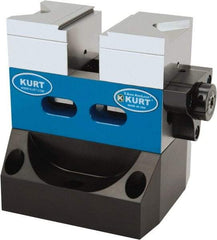 Kurt - 1 Piece Vise Riser - Aluminum, 5" Long, 4-3/4" Wide, 2-11/16" High - Benchmark Tooling