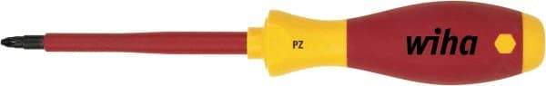 Wiha - #3 Point, 150mm Blade Length Posidrive Screwdriver - 324mm OAL - Benchmark Tooling
