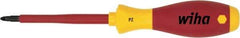 Wiha - #3 Point, 150mm Blade Length Posidrive Screwdriver - 324mm OAL - Benchmark Tooling