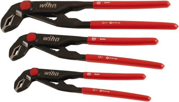 Wiha - 3 Piece Insulated Plier Set - Comes in Box - Benchmark Tooling