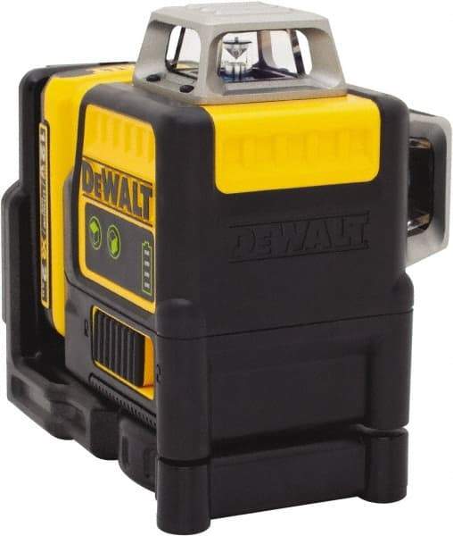 DeWALT - 2 Beam 165' Max Range Self Leveling Line Laser - Green Beam, 1/8" at 30' Accuracy, 17-3/4" Long x 13" Wide x 6-1/8" High, Battery Included - Benchmark Tooling