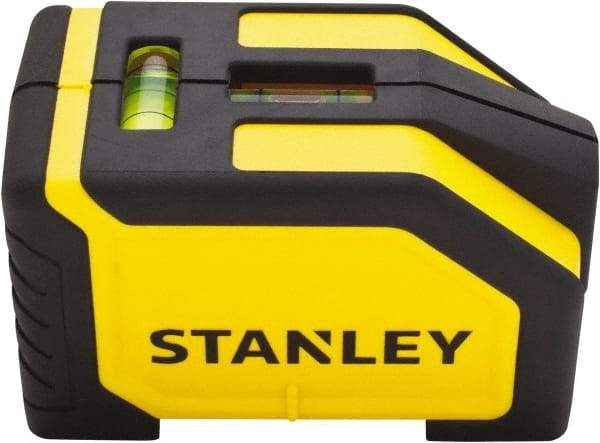 Stanley - 1 Beam 15' Max Range Alignment Laser - Red Beam, 1/8" at 10' Accuracy, 9" Long x 7-1/2" Wide x 2" High, Battery Included - Benchmark Tooling