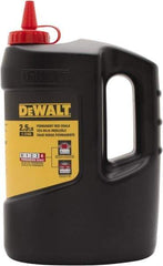 DeWALT - 5 Lb Container Chalk Refill - Red - Benchmark Tooling