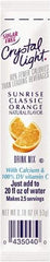 Crystal Light - On the Go, Sunrise Orange, .16 oz Packets, 30/Box - Benchmark Tooling