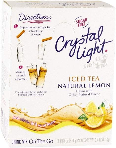 Crystal Light - On the Go, Iced Tea, .16 oz Packets, 30/Box - Benchmark Tooling