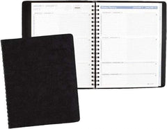 AT-A-GLANCE - 26 Sheet, 8-1/4 x 10-7/8", Appointment Book - Black - Benchmark Tooling