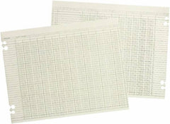 Wilson Jones - 100 Sheet, 11 x 17", Accounting Sheets - Green - Benchmark Tooling