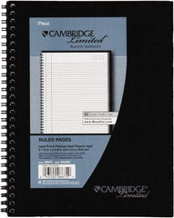 Cambridge - 80 Sheet, 4 x 8", Legal (Style) Meeting Notebook - Black - Benchmark Tooling