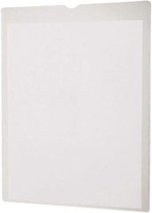 OXFORD - 50 Piece Clear Sheet Protectors-Envelopes - 11" High x 8-1/2" Wide - Benchmark Tooling