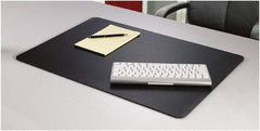 Artistic - 36" x 24" Black Desk Pad - Use with Desk - Benchmark Tooling