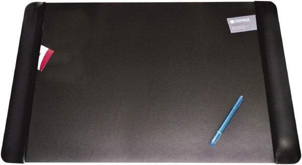 Artistic - 36" x 20" Black Desk Pad - Use with Desk - Benchmark Tooling