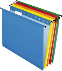 Pendaflex - 8-1/2 x 11", Letter Size, Assorted Colors, Hanging File Folder - 11 Point Stock, 1/5 Tab Cut Location - Benchmark Tooling