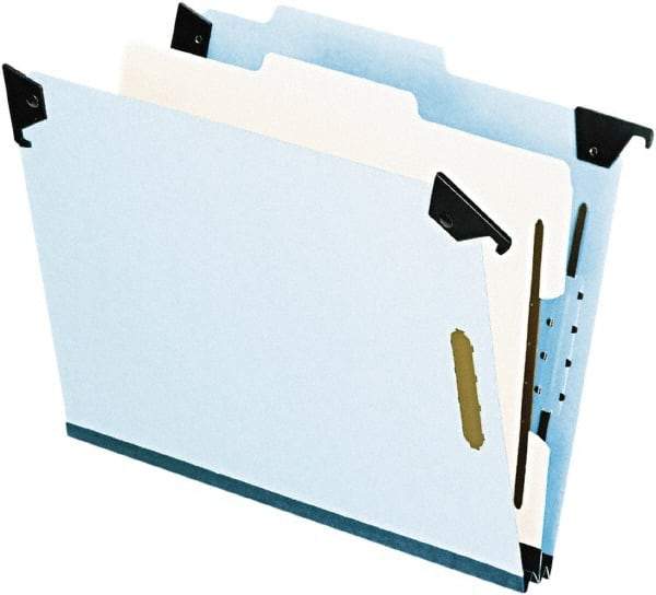 Pendaflex - 8-1/2 x 11", Letter Size, Blue, Hanging File Folder - 25 Point Stock, Right of Center Tab Cut Location - Benchmark Tooling