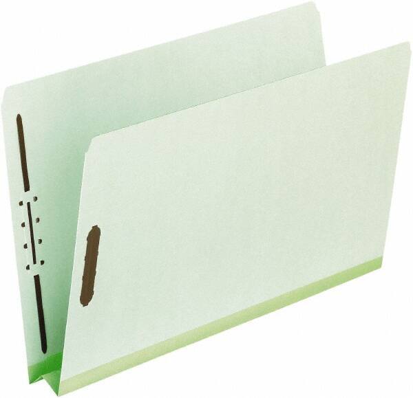 Pendaflex - 8-1/2 x 11", Letter Size, Green, Classification Folders with Top Tab Fastener - 25 Point Stock, Straight Tab Cut Location - Benchmark Tooling