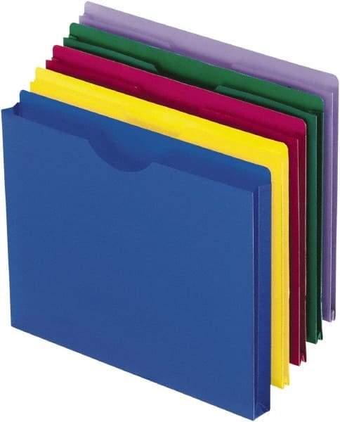 Pendaflex - 8-1/2 x 11", Letter Size, Assorted Colors, Expansion Folders - Benchmark Tooling