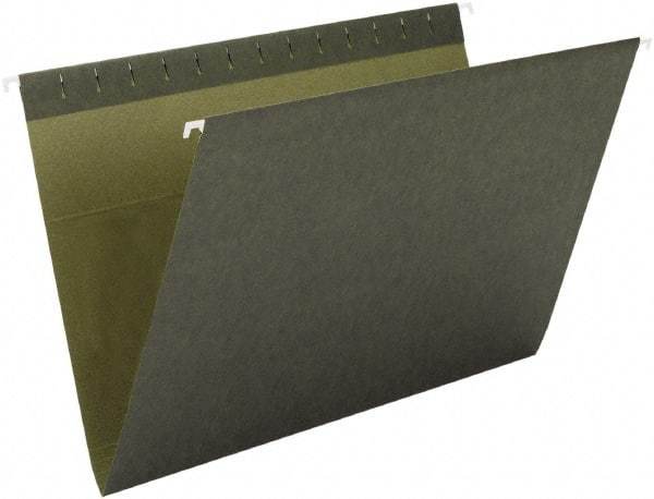 SMEAD - 8-1/2 x 11", Letter Size, Standard Green, Hanging File Folder - 11 Point Stock - Benchmark Tooling