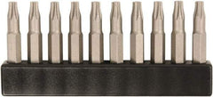 Wiha - 4mm Drive T10 Torx Screwdriver Bit - 28mm OAL - Benchmark Tooling