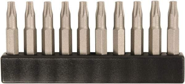 Wiha - Micro Bit (4mm) Drive T9 Torx Screwdriver Bit - 28mm OAL - Benchmark Tooling