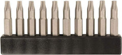 Wiha - 1/4" Drive T4 Torx Screwdriver Bit - 28mm OAL - Benchmark Tooling