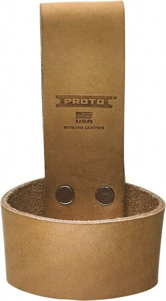 Proto - 1 Pocket Holster - Leather, Tan, 2-3/4" Wide x 2-11/16" High - Benchmark Tooling