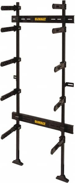 DeWALT - 1 Piece, Black Workshop Racking System - 12-7/8" Deep x 70-3/4" High x 25-1/2" Wide - Benchmark Tooling