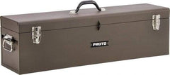 Proto - Tool Box - 26" Wide x 8-1/2" Deep x 9-1/2" High, Steel, Safety Red - Benchmark Tooling