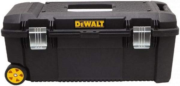 DeWALT - Tool Box - 28-1/2" Wide x 12-1/2" Deep x 12" High, Plastic, Black - Benchmark Tooling