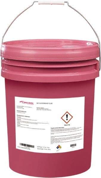 Cimcool - 5 Gal Pail Cutting & Grinding Fluid - Semisynthetic - Benchmark Tooling