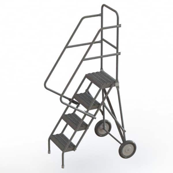 TRI-ARC - Rolling & Wall Mounted Ladders & Platforms Type: Rolling Style: Rolling Platform Ladder - Benchmark Tooling