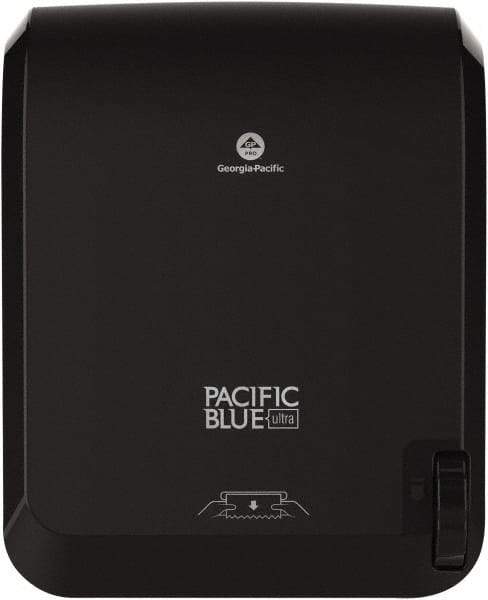 Georgia Pacific - Manual, Plastic Paper Towel Dispenser - 16" High x 12.9" Wide x 9" Deep, 1 Roll 8", Black - Benchmark Tooling