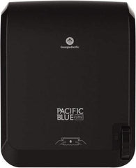 Georgia Pacific - Manual, Plastic Paper Towel Dispenser - 16" High x 12.9" Wide x 9" Deep, 1 Roll 8", Black - Benchmark Tooling