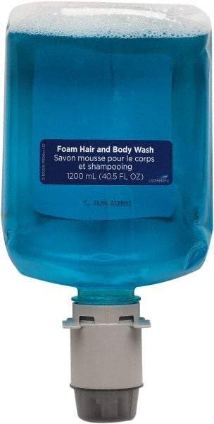 Georgia Pacific - 1,200 mL Dispenser Refill Aloe Fragrance Hair & Body Wash - Blue, For Use with 53057, 53058 & 53060 - Benchmark Tooling