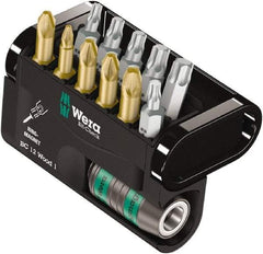 Wera - Posidriv Bit Set - 1/4" Drive - Benchmark Tooling