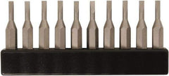 Wiha - 2.5mm Blade, 5/32" Drive Slotted Screwdriver Bit - 1-7/64" OAL - Benchmark Tooling