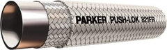 Parker - 1/4" ID x 1/2" OD CTL Push-on Air Hose - 350 Working psi, -40 to 212°F, White - Benchmark Tooling