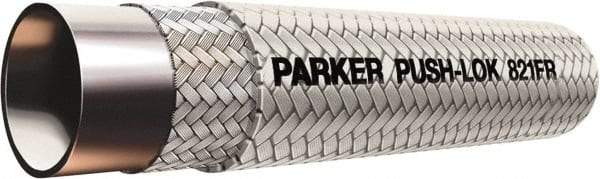 Parker - 3/4" ID x 1.03" OD CTL Push-on Air Hose - 250 Working psi, -40 to 212°F, White - Benchmark Tooling