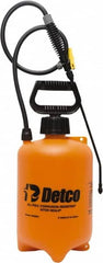 Detco - 2 Gal Chemical Safe Garden Hand Sprayer - Use with Cleaners/Degreasers, Polyethylene Tank, Wide Mouth, Flexible Hose - Benchmark Tooling