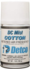 Detco - 7 oz Air Freshener Dispenser Refill - Cotton, Compatible with EQD004 - Benchmark Tooling