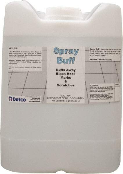 Detco - 5 Gal Drum Spray Buff - Use on Hard Floors - Benchmark Tooling