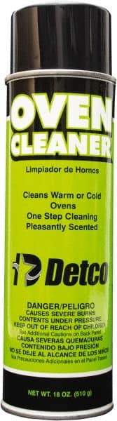 Detco - 18 oz Aerosol Oven Cleaner - Comes in Aerosol - Benchmark Tooling