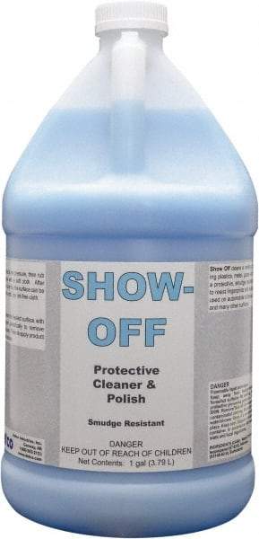 Detco - 1 Gal Bottle Unscented Glass Cleaner - Use on Glass, Plastic Surfaces - Benchmark Tooling