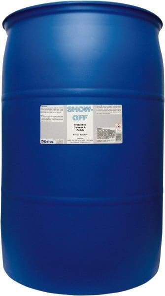 Detco - 55 Gal Drum Unscented Glass Cleaner - Use on Glass, Plastic Surfaces - Benchmark Tooling