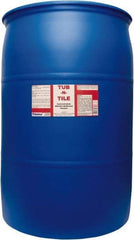 Detco - 55 Gal Drum Liquid Bathroom Cleaner - Unscented Scent, Nonacidic, Bath Fixtures - Benchmark Tooling