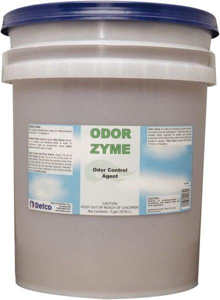 Detco - 5 Gal Pail Deodorizer - Liquid, Cherry Scent, Environmentally Safe - Benchmark Tooling