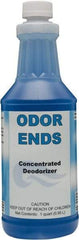 Detco - 32 oz Bottle Deodorizer - Liquid, Unscented, Concentrated, Environmentally Safe - Benchmark Tooling