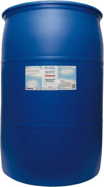 Detco - 55 Gal Drum Deodorizer - Liquid, Cherry Scent, Concentrated, Environmentally Safe - Benchmark Tooling