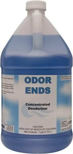 Detco - 1 Gal Bottle Deodorizer - Liquid, Unscented, Concentrated, Environmentally Safe - Benchmark Tooling