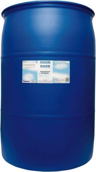 Detco - 55 Gal Drum Deodorizer - Liquid, Unscented, Concentrated, Environmentally Safe - Benchmark Tooling